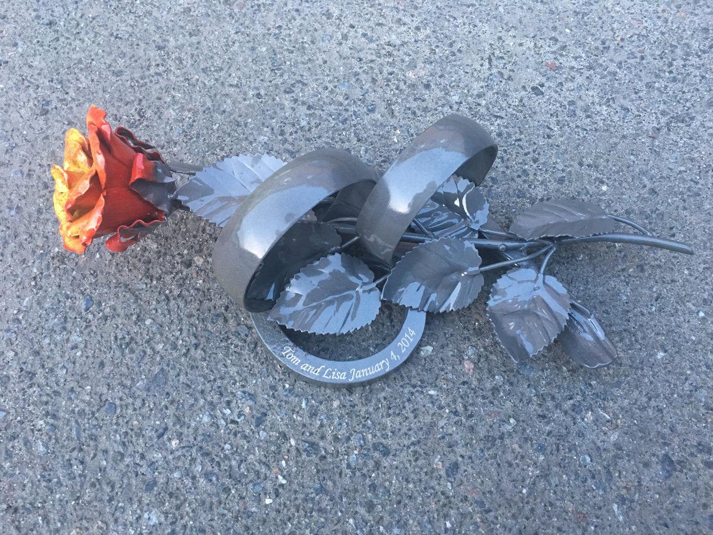 6th anniversary gift for her, iron anniversary gift for her, anniversary flower,iron rose,iron gift for her,iron gifts,metal rose,iron gifts