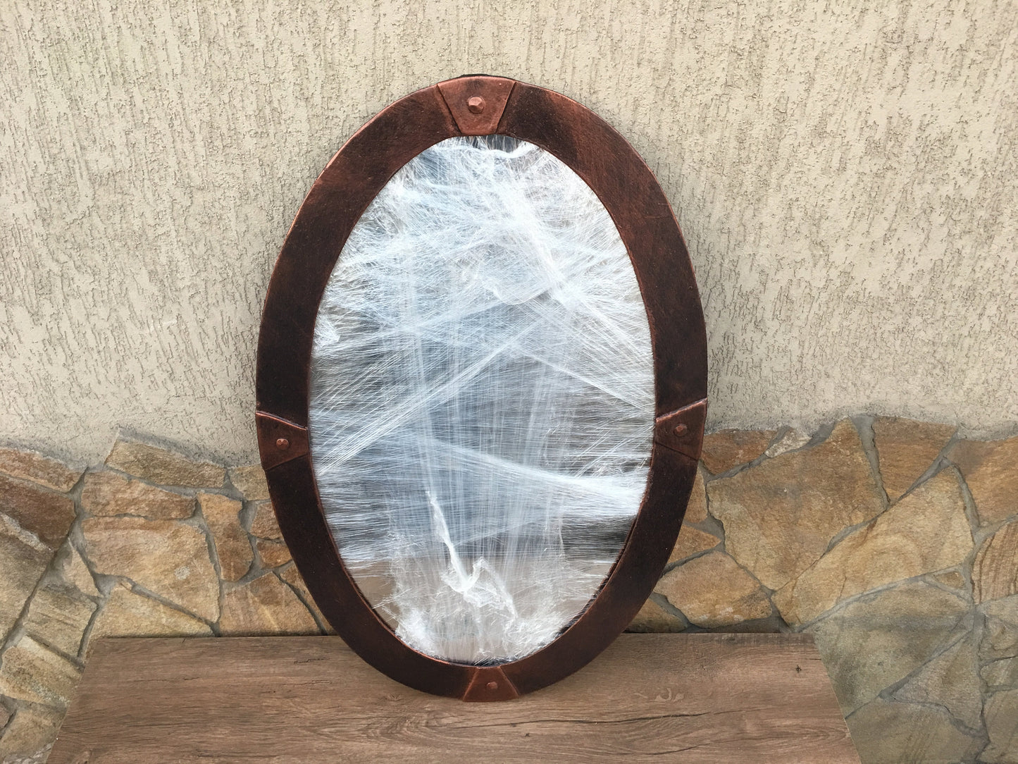 Mirror, hand forged mirror frame, mirror frame, iron anniversary gift, hand forged frame, picture frame, photo frame, iron gift, wall frame