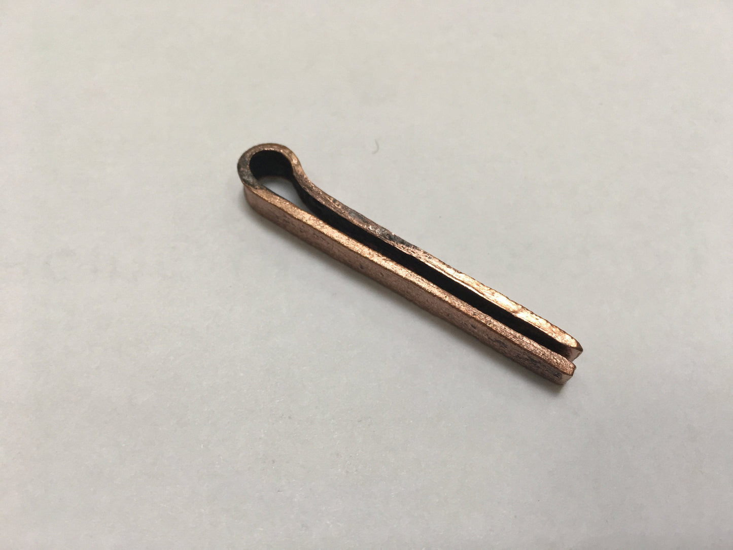 Copper tie clip, tie clip, tie bar, tie tack, copper gift for men, copper gift for him, personalized tie clip, mens copper gifts, tie clips
