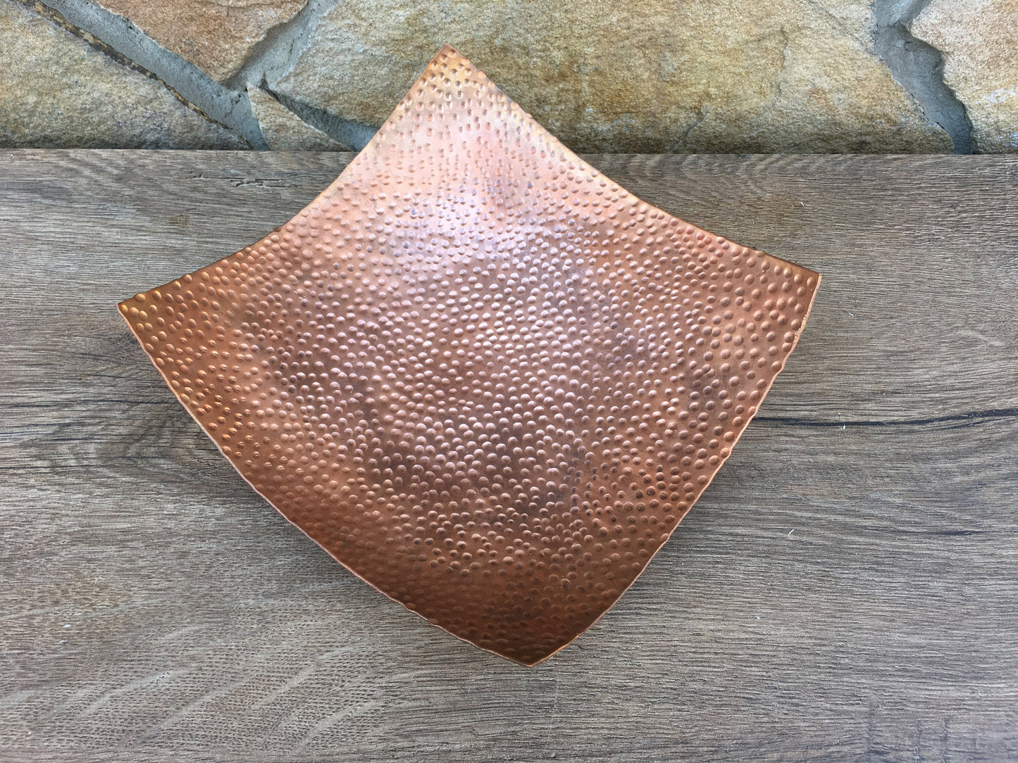 Hammered copper bowl, copper anniversary gift, 7 year anniversary gift, copper gifts, 7 year gifts, copper gift for her, copper gift for men