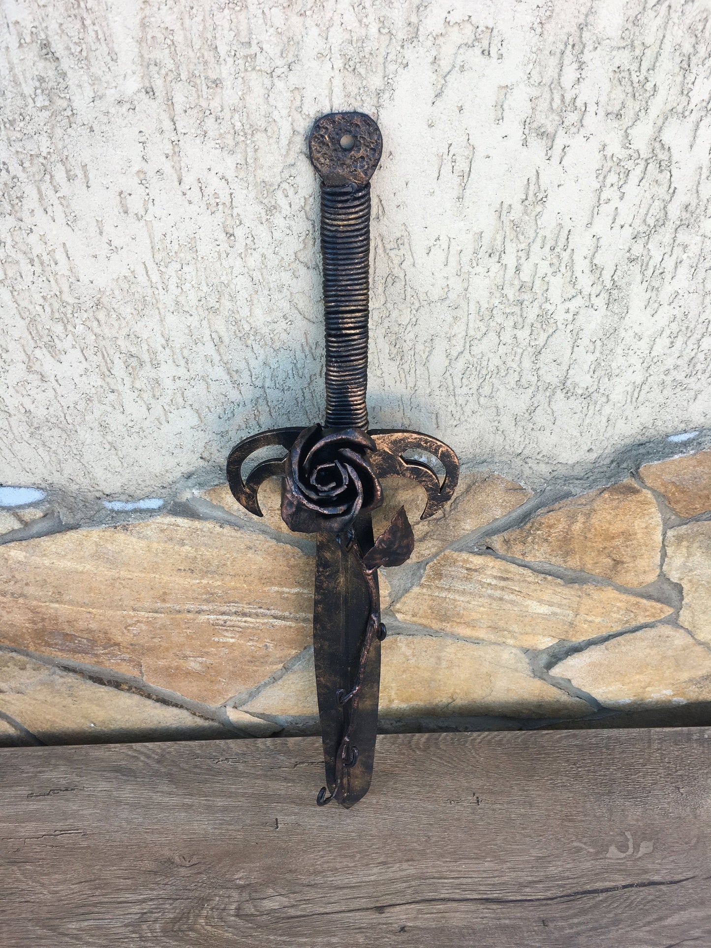 Entryway hooks, wall hooks, wall hanger, sword decor, wall decor, floral decor, wall key holder, hallway hooks, hanger, kitchen hooks, hooks