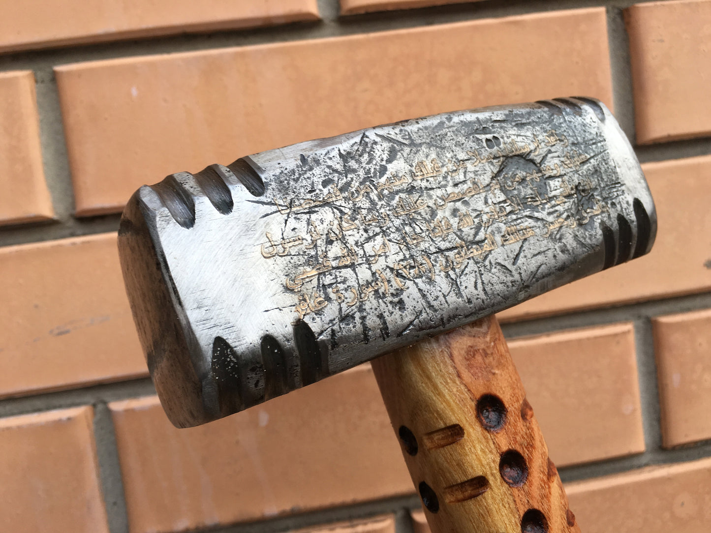 Hand forged hammer, blacksmith hammer, iron gift for him, wedding shower gift, bridal party gift, viking gift, viking hammer, nordic hammer