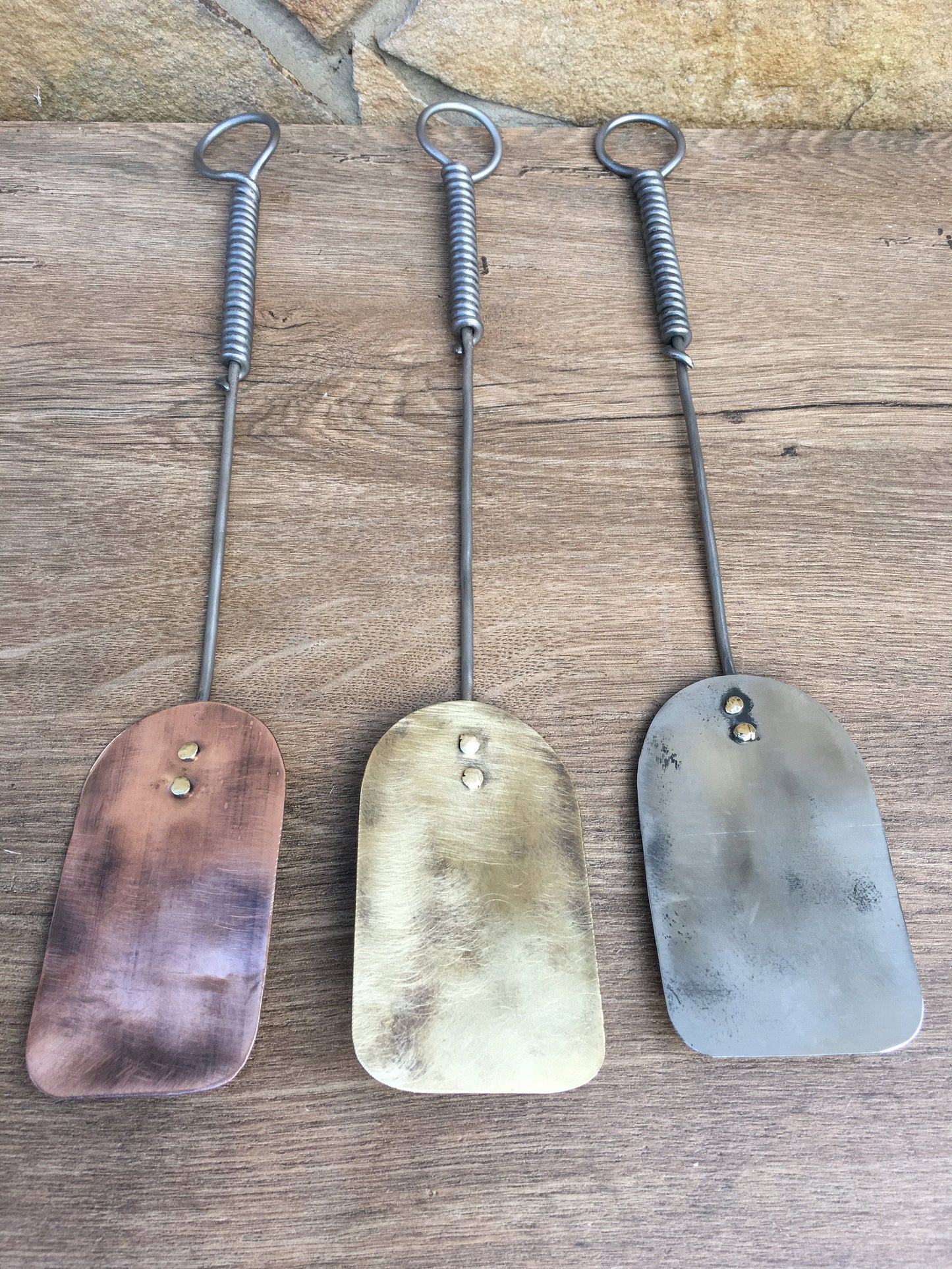Spatula set, moms gift, bronze spatula, copper spatula, stainless steel spatula, kitchen set, gift set, Christmas gift, moms gift birthday