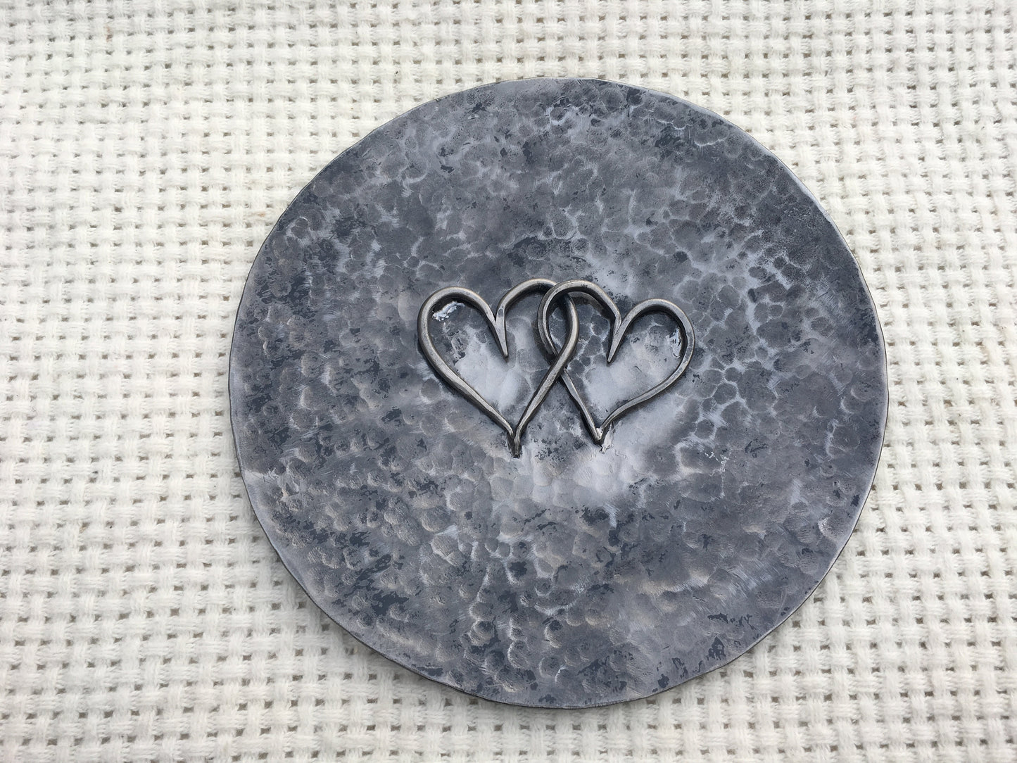 Iron bowl, iron horse shoe, 6th anniversary gift, iron anniversary, 6 year anniversary, iron hearts, iron gift, personalized bowl,steel bowl