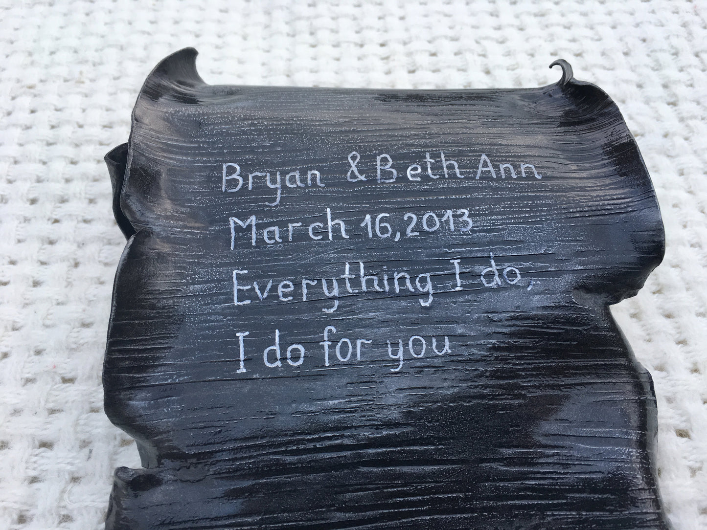 Iron scroll, 6th anniversary, iron anniversary gift, 6 year anniversary, wedding anniversary gift,partner gifts,iron gift for him,iron gifts