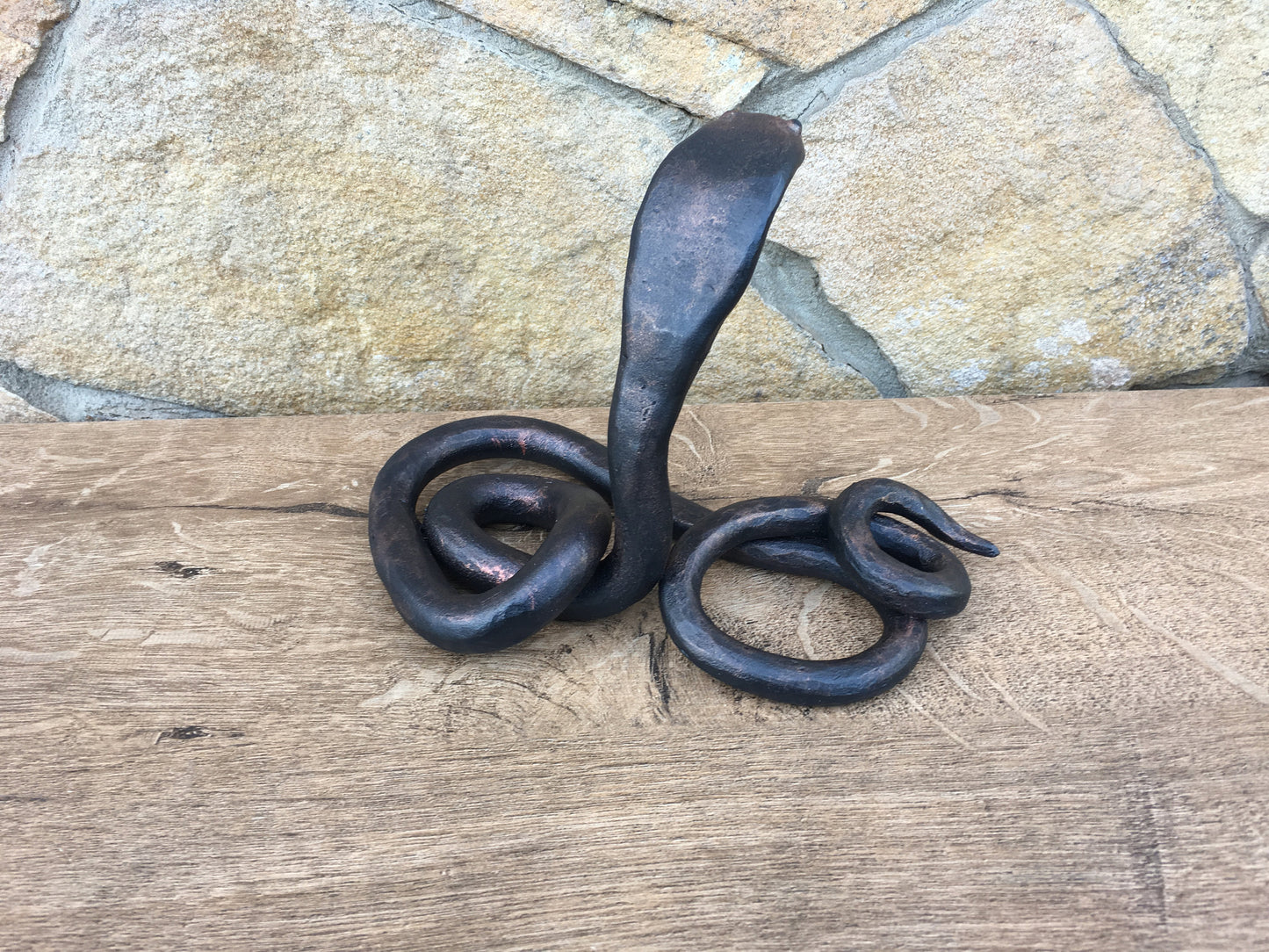 Iron snake, iron cobra, handforged snake, cobra sculpture,iron snakes, blacksmith sculpture, snake gifts, snake sculpture, snake statue