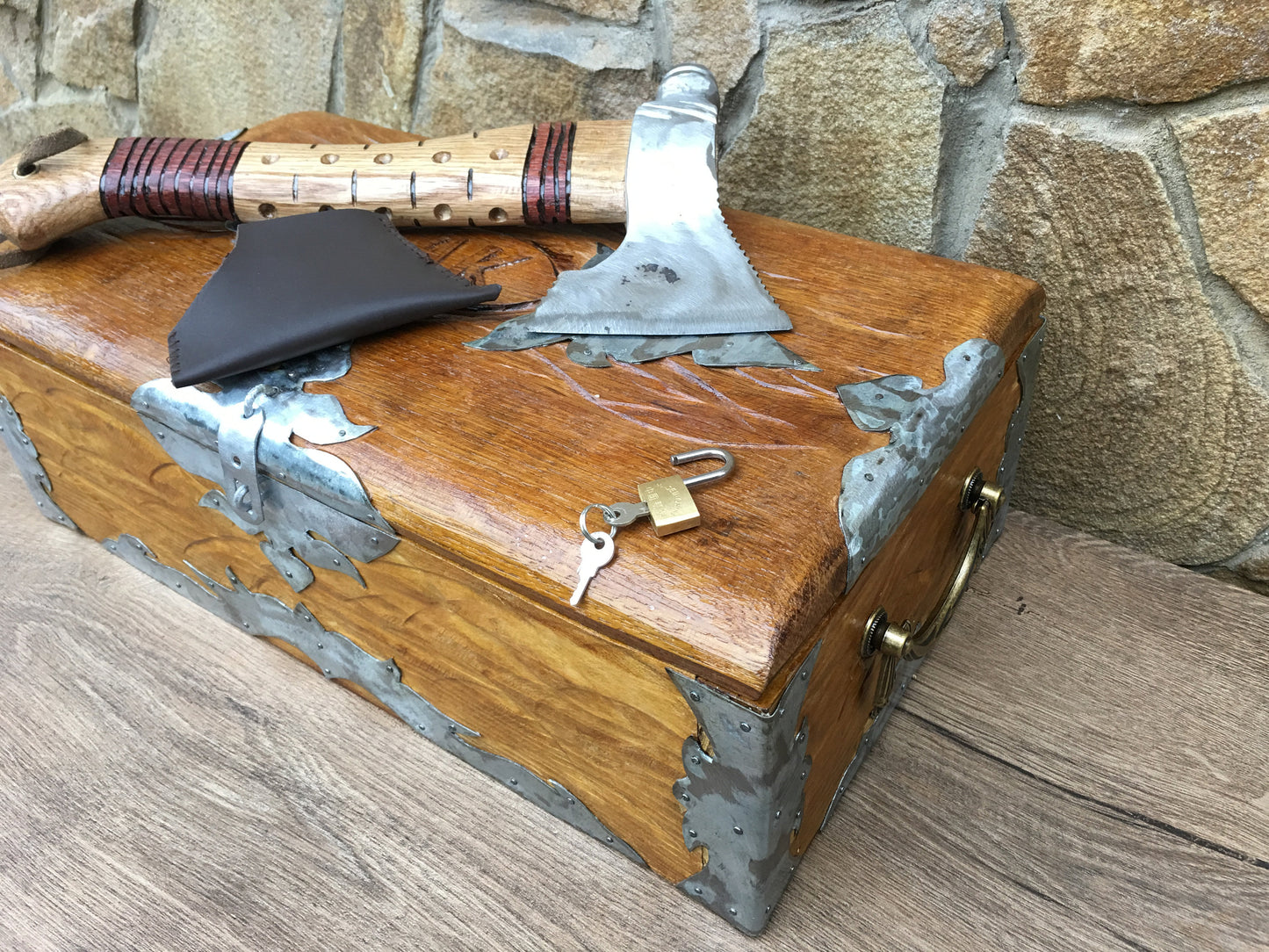 Viking axe, hatchet, tomahawk, axe, mens gift, viking, iron anniversary, bearded axe, metal art, wooden art, gift for men,mens birthday gift