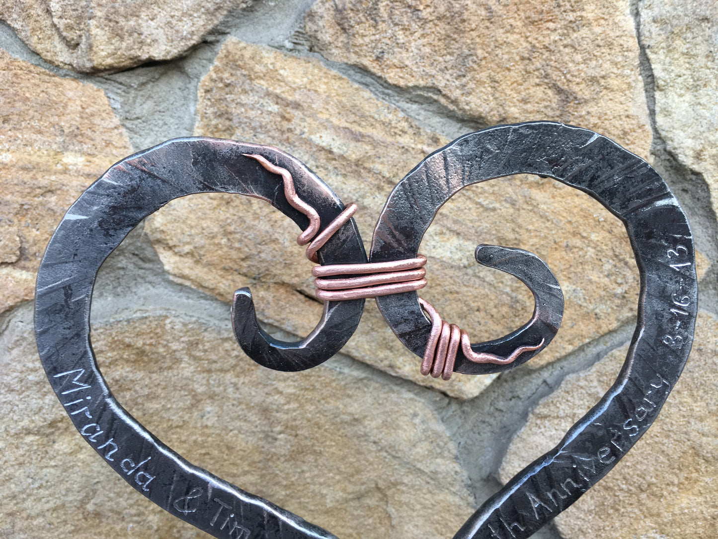 6th anniversary gift for her, iron gift, iron anniversary gift, 6th anniversary gift, iron anniversary,6 year wedding,iron heart, iron gifts
