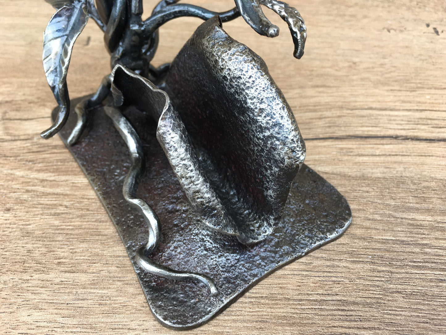 Business card holder, business card stand, iron gift, boss gift, office decor,card display stand,office accessories,business gift,desk decor