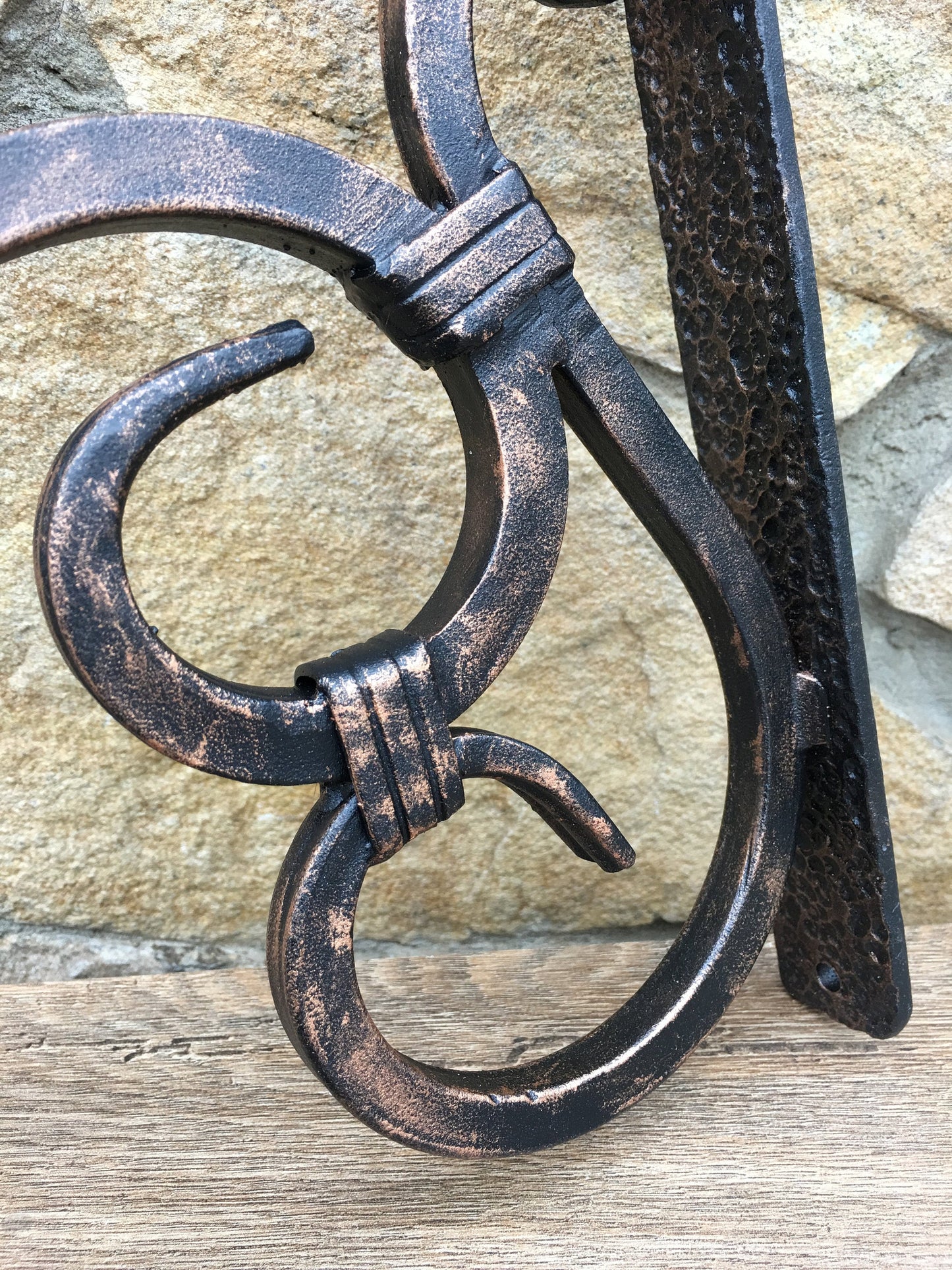 Iron anniversary gift for her, plant hook, plant hanger, plant holder, hanging plant, hanging planter, pot hook, flowerpot hanger,iron gifts