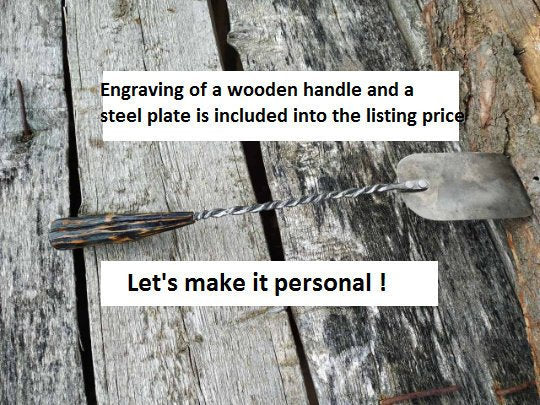 Engraved spatula, stainless steel spatula, custom spatula, personalized spatula, grill set, medieval cookware, gifts for chef,Christmas gift
