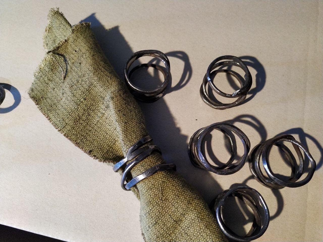 Wedding napkin rings, metal napkin rings, napkin rings set, rustic napkin rings, dining table, hostess gift, wedding party, wedding table