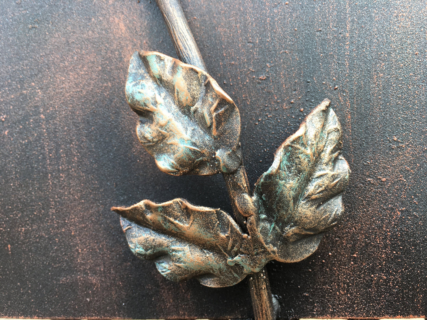 Custom listing for Danielle: mailbox with a butterfly, spider on a scroll