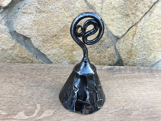 Wedding bell, birthday bell, bell, wind bell, anniversary bell, hand forged bell, metal bell, iron bell, metal art, metal gift, iron gift