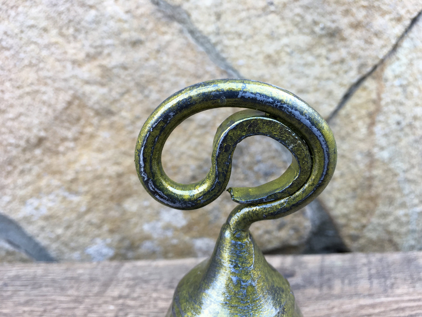 Iron bell, jingle bells, gift for parents, bells charms, bell ringer charms, wedding gift, bell ringer, metal art work, iron decor,windchime