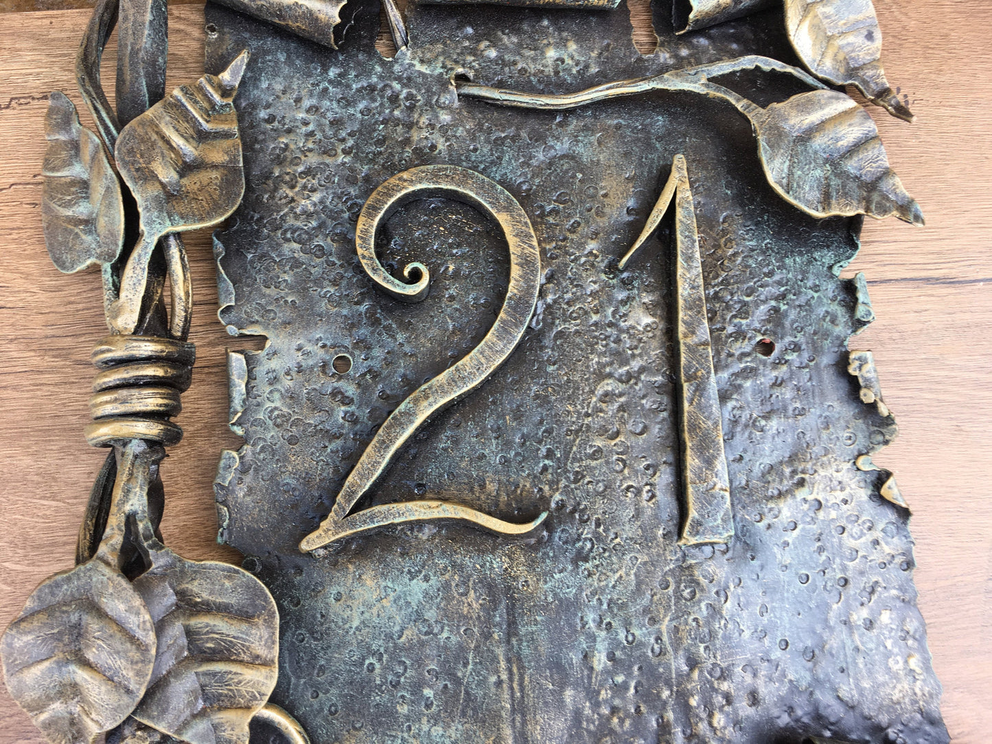 House number plaque, house number sign, medieval, rustic plaque, viking, lettering, house plate,viking gift,address number sign,address sign