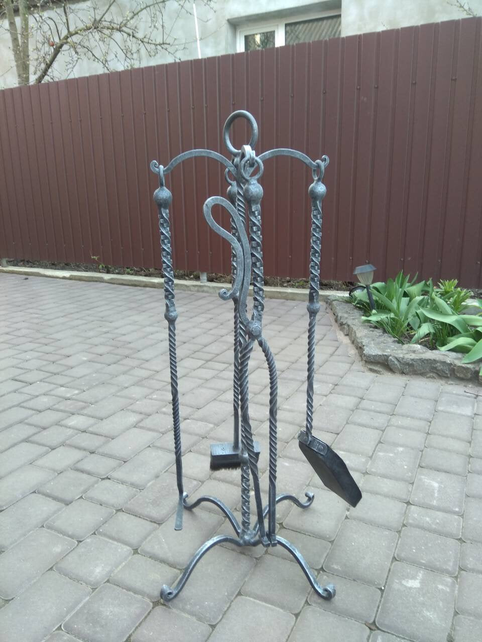 Fireplace accessories, fire poker, hearthstone, fireplace tools, fireplace decor, fireplace, fireside, fire place, hearth, BBQ, iron gift