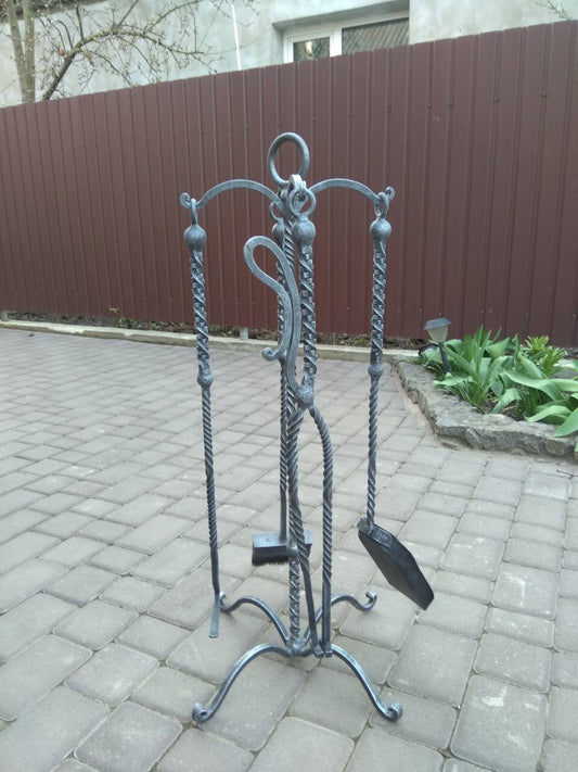 Fireplace accessories, fire poker, hearthstone, fireplace tools, fireplace decor, fireplace, fireside, fire place, hearth, BBQ, iron gift
