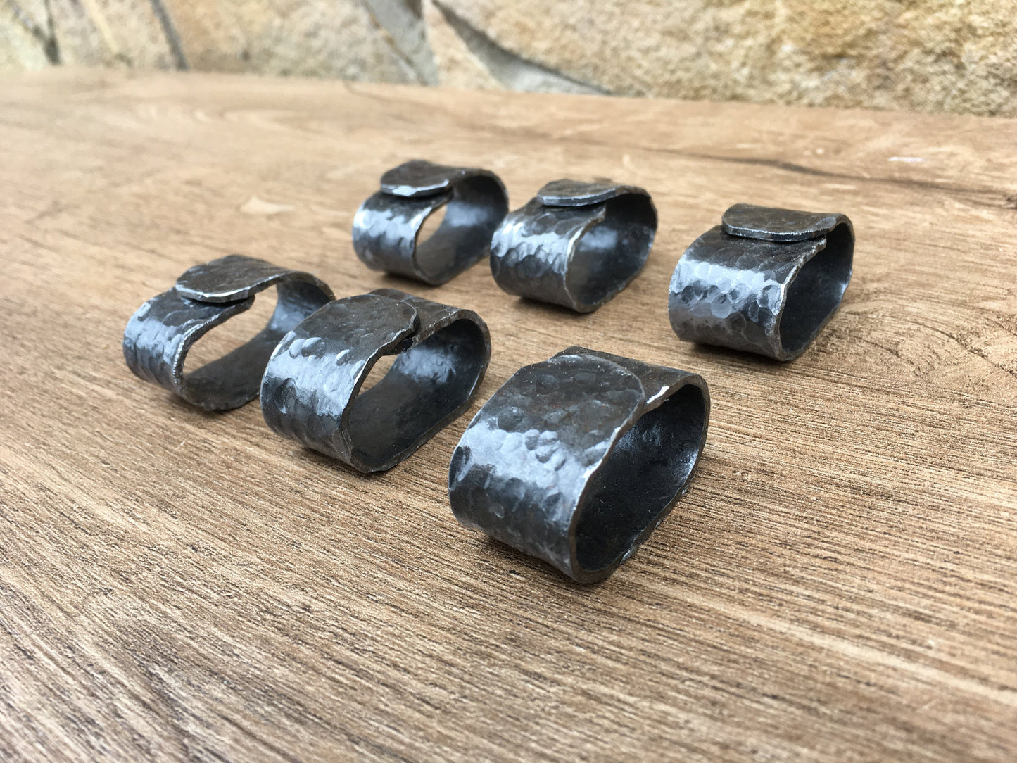 Birthday napkin rings, wedding napkin rings, napkin rings set, Christmas napkins, kitchen napkins, Christmas gift, metal napkin rings
