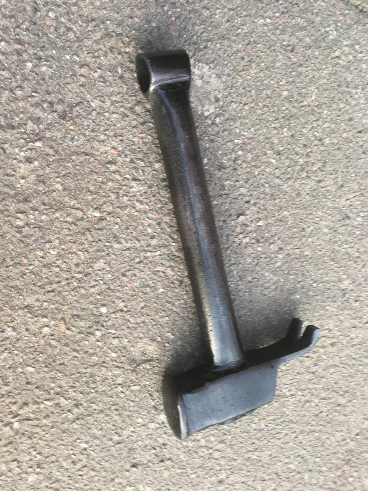 Hand forged hammer, claw hammer, decorative hammer, viking axe, mens gift, iron gift for him, Thors hammer, steel hammer, blacksmith hammer