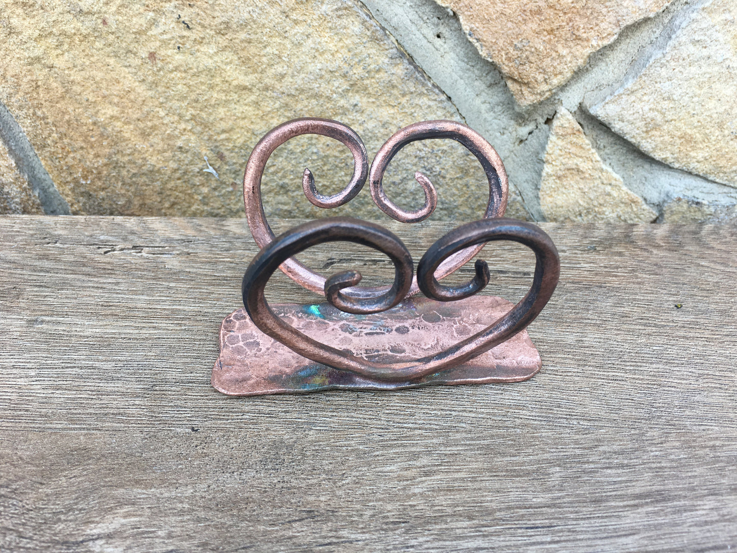 7th anniversary gift, copper gifts, 7 year gifts, copper horseshoe, copper heart, copper anniversary,copper wedding,engagement,love talisman