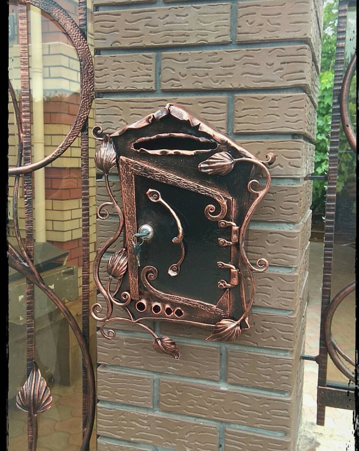 Mailbox, mail box, locking mailbox, mail boxes, mail box with post, mailboxes, mailbox with lock,post box outdoor,mail box post,garden decor