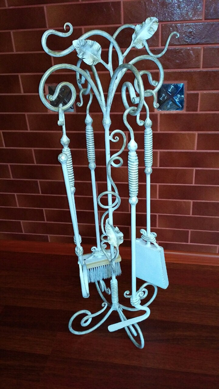 Fireplace tool set, fireplace tools, fireplace accessories, fireplace decor, fireplace, modern farmhouse, viking axe, axe, fireplace screen