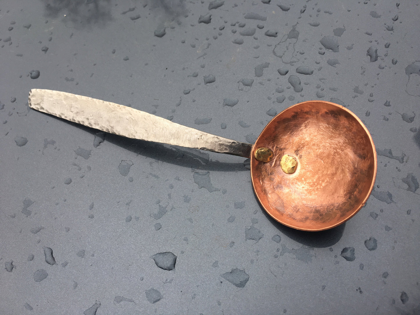 Medieval scoop, mid century spoon, copper spoon, viking spoon, medieval cutlery, viking cutlery,mid century cutlery,medieval flatware,scoop