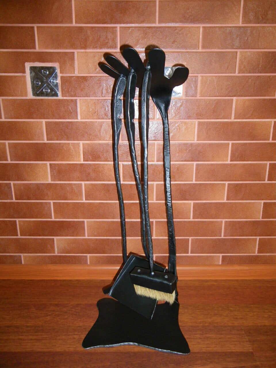 Firewood holder, fireplace log holder, fireplace decor, fireplace log rack, fireplace tool set, fireplace accessories, fireplace tools
