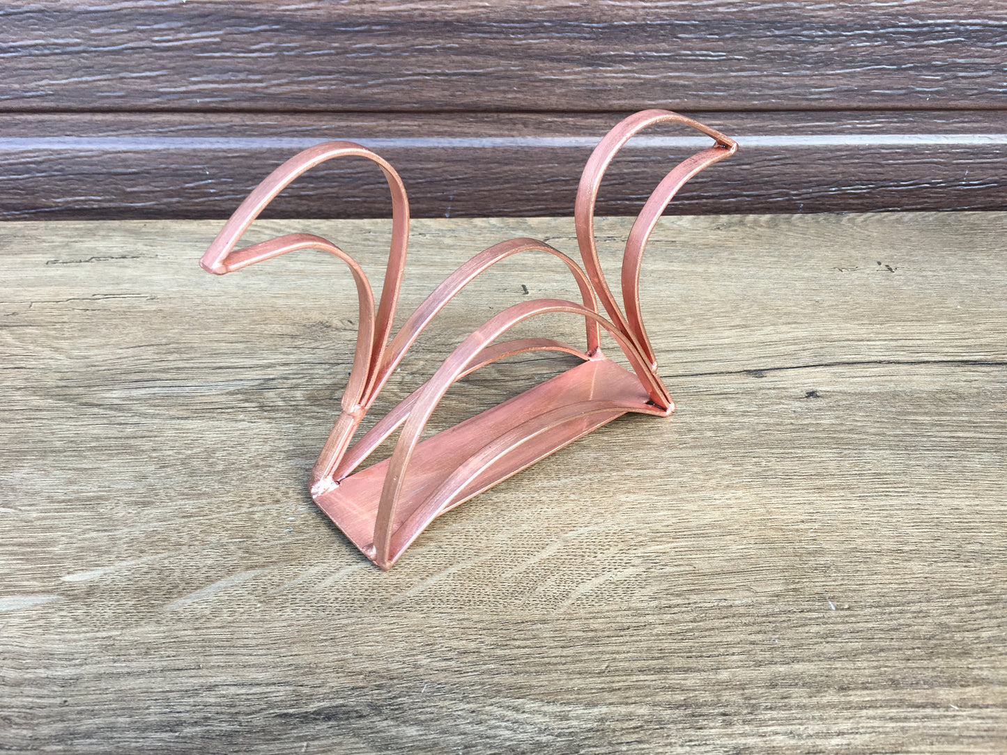 Wedding napkin holder, napkin holder, copper gifts, copper art, copper artwork, copper customs, copper decor,copper frame,copper sign,copper