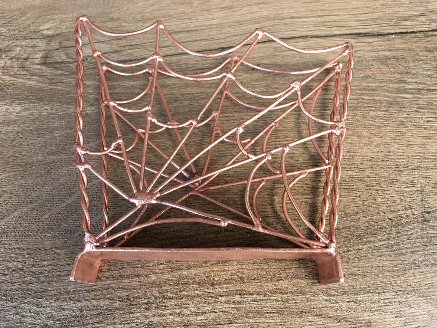 Napkin holder, copper gifts, 7 year gifts, copper napkin holder, 7th anniversary gift, copper anniversary, kitchen utensils, napkin stand