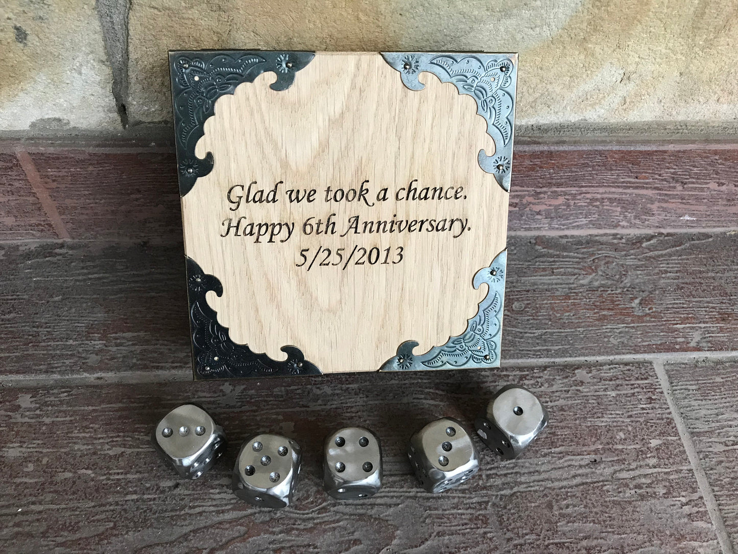 6th anniversary, iron anniversary, iron dices, iron gift, tabletop game, yahtzee, yardzee, iron wedding, iron anniversary gift, dices,gaming