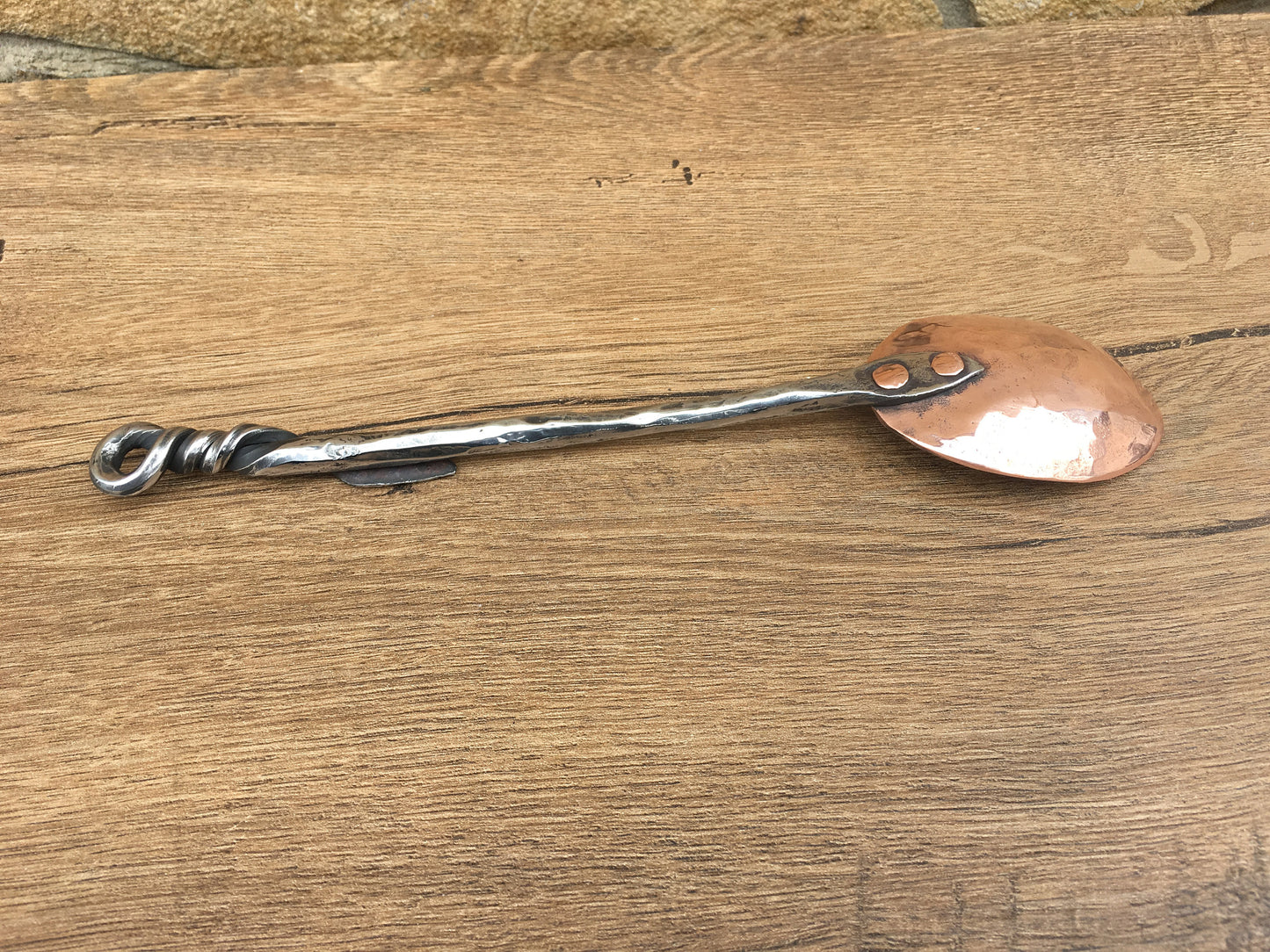 Medieval spoon, mid century spoon, copper spoon, viking spoon, medieval cutlery, viking cutlery,mid century cutlery,medieval flatware, spoon