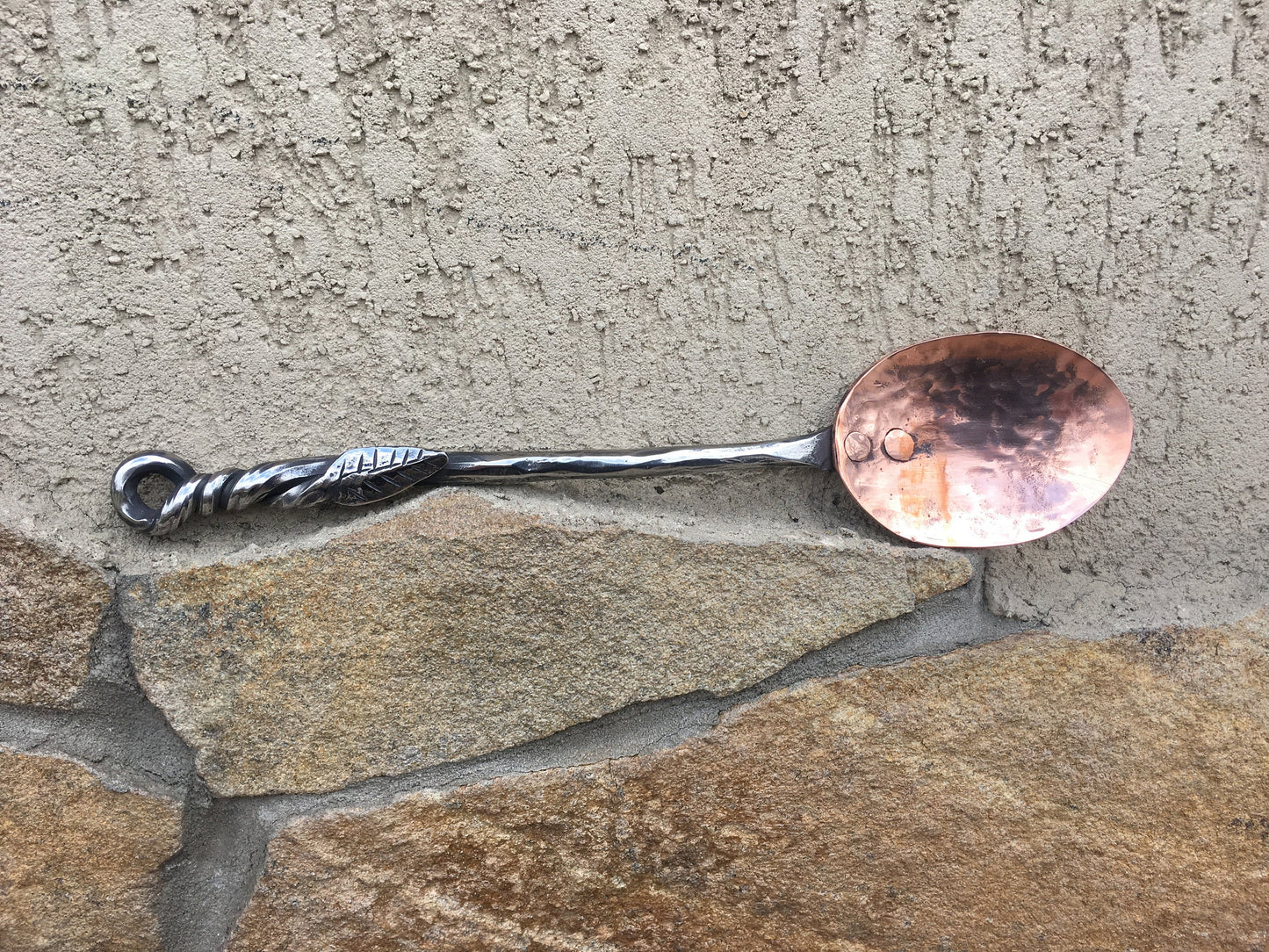 Medieval spoon, mid century spoon, copper spoon, viking spoon, medieval cutlery, viking cutlery,mid century cutlery,medieval flatware, spoon