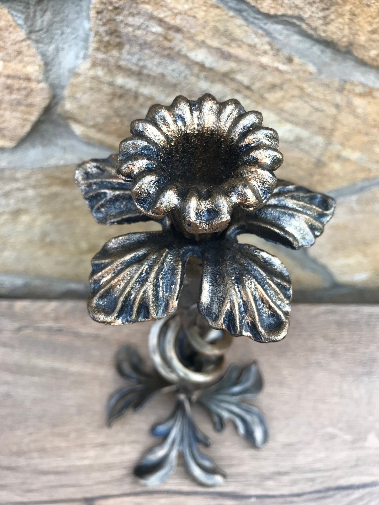 Iron gift, iron candle holder, candle holder, candle stick holder, mothers day gift, her birthday gift, her best gift, romantic gift for her