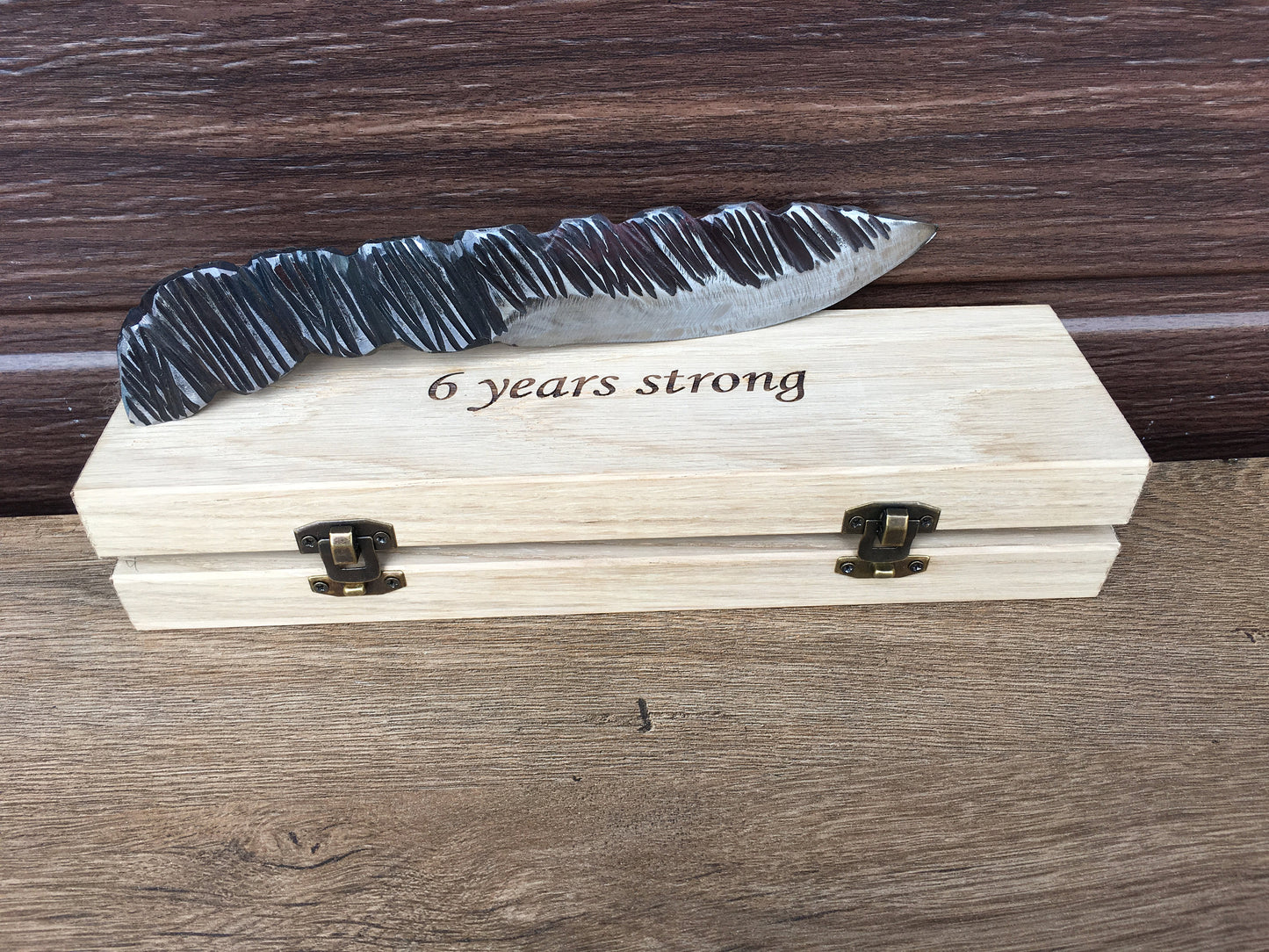 Viking knife, gift box, iron gifts, manly gifts, mens gifts, wedding anniversary gift, 6th anniversary, retirement gift, mens birthday gift