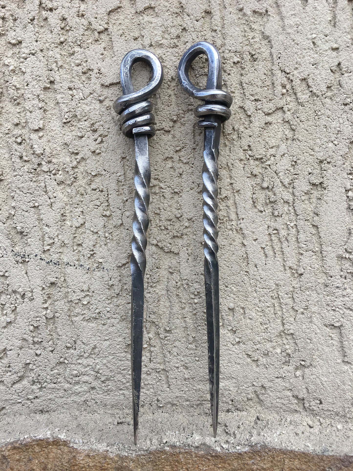 Food pricker, viking cutlery, stainless steel viking skewers, medieval kitchen, middle ages, reenactment, grill tools, camp equipment,viking