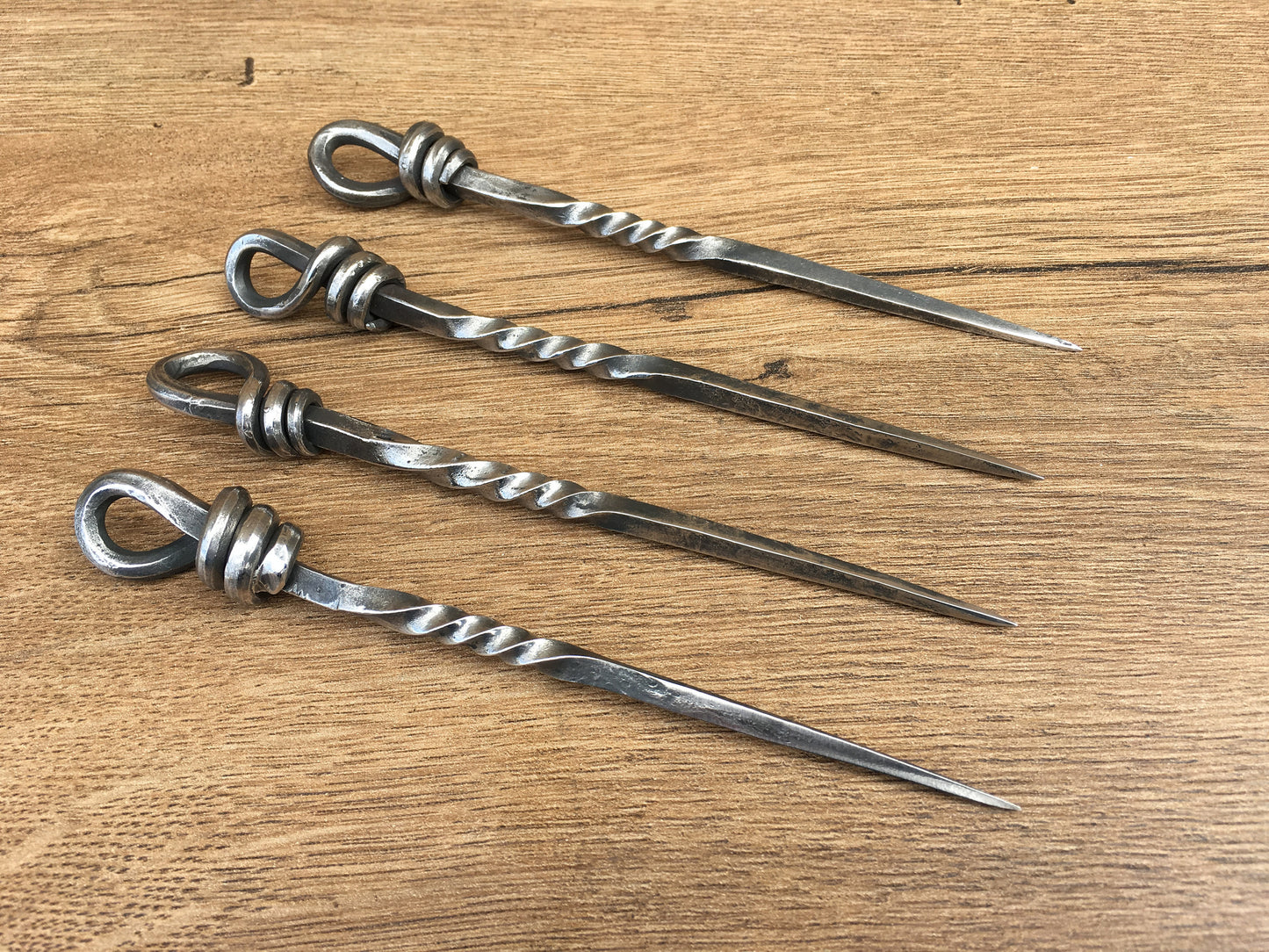 Food pricker, viking cutlery, stainless steel viking skewers, medieval kitchen, middle ages, reenactment, grill tools, camp equipment,viking