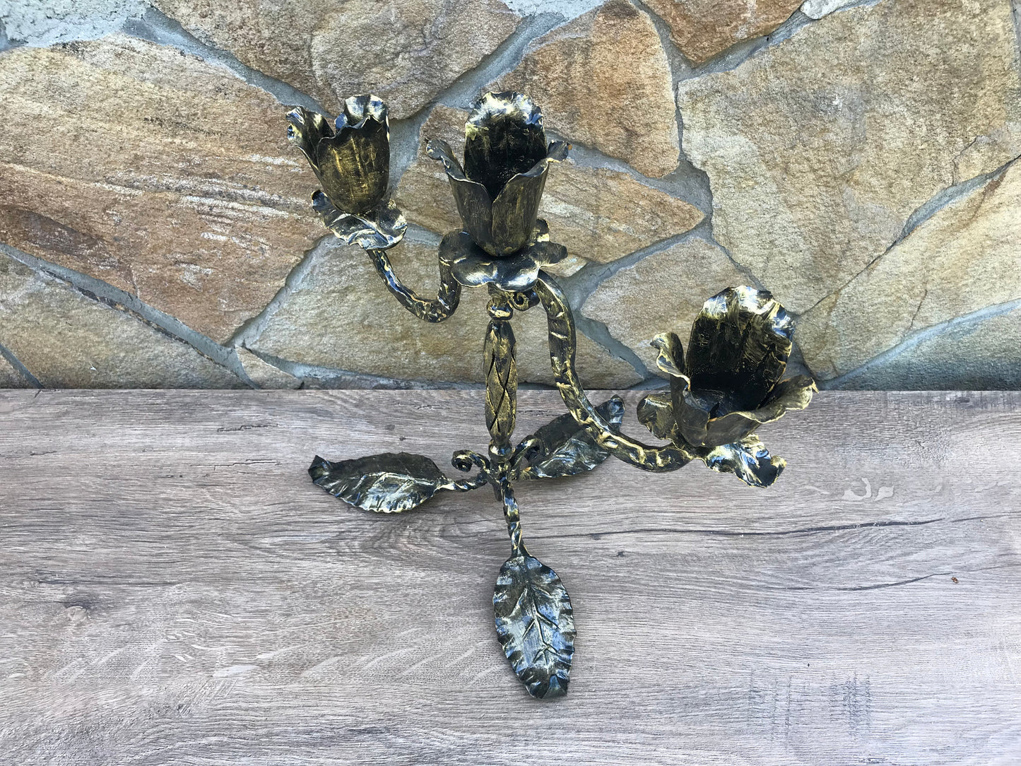 6th anniversary gift, candle holder, iron gift for her,steel anniversary gift for her,candlestick holder,wedding anniversary gift for her