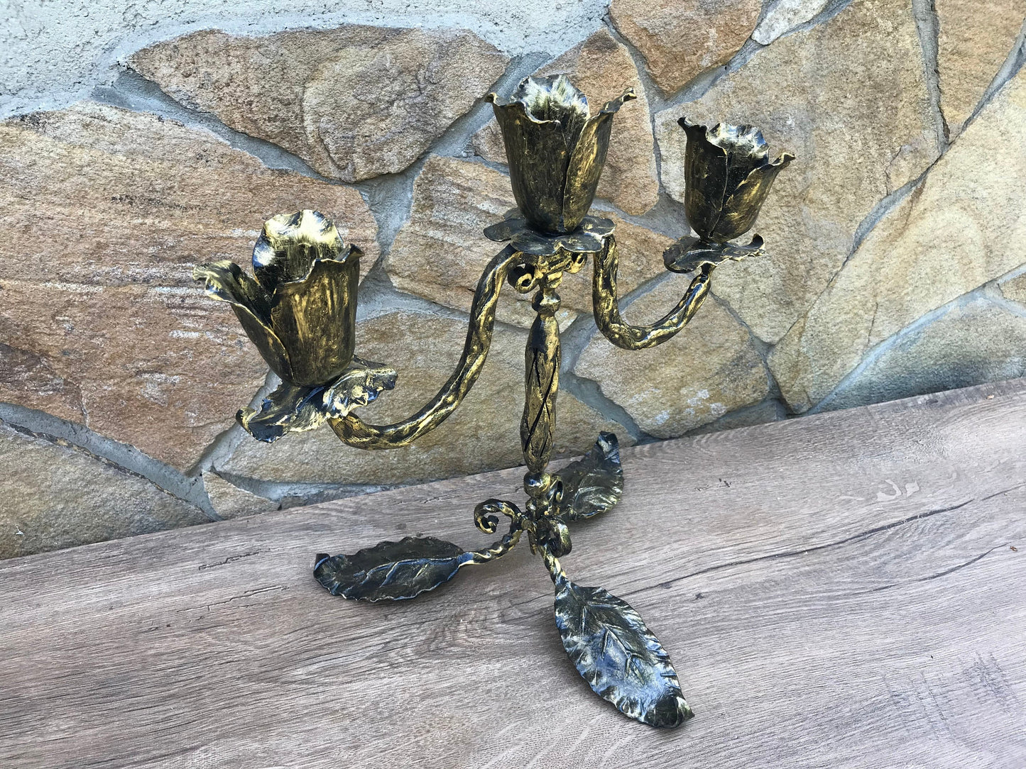 6th anniversary gift, candle holder, iron gift for her,steel anniversary gift for her,candlestick holder,wedding anniversary gift for her