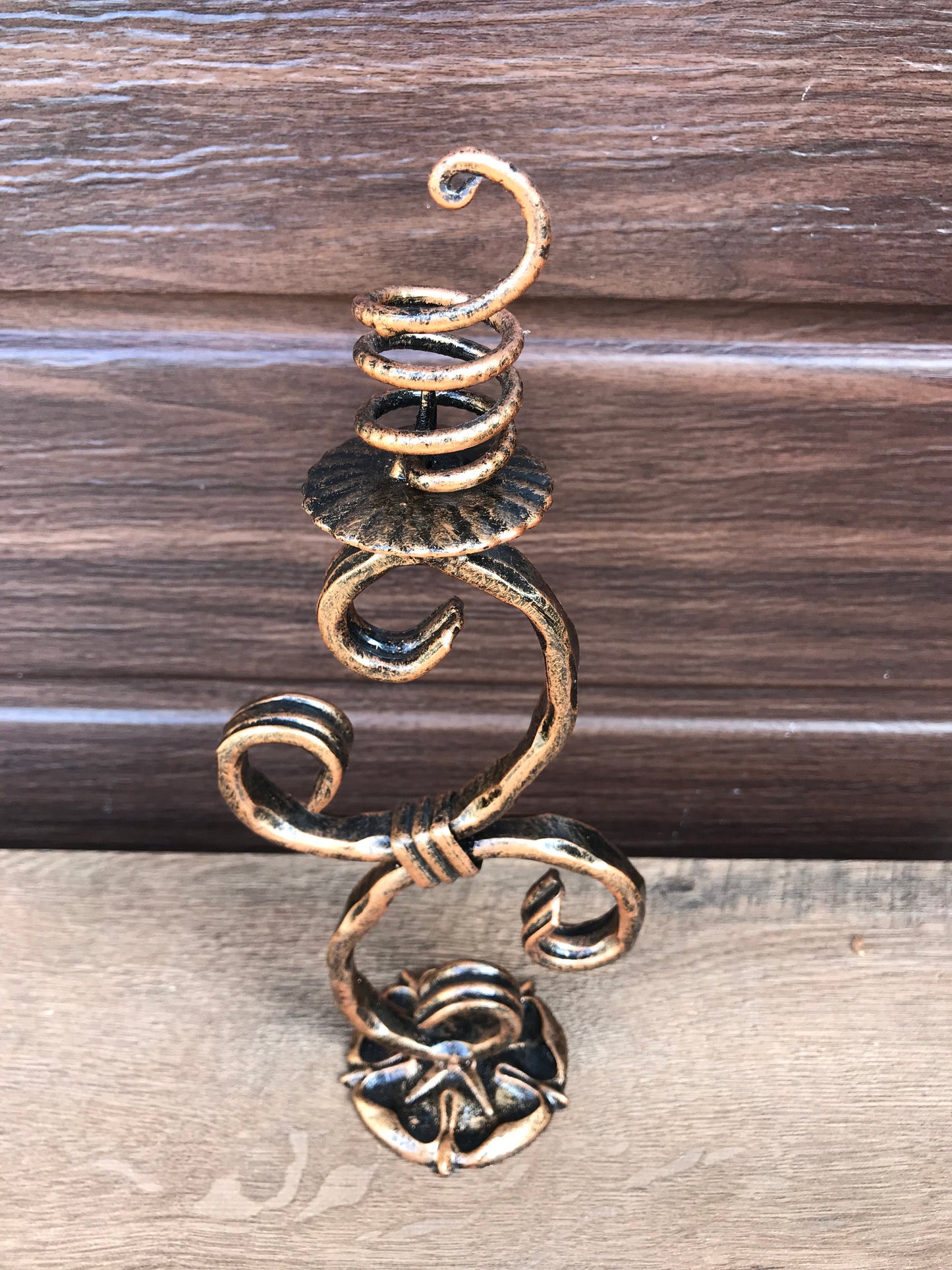 6 year anniversary,iron anniversary gift for her,metal candle holder,iron gift for her,candlestick holder,iron gift,wedding anniversary gift