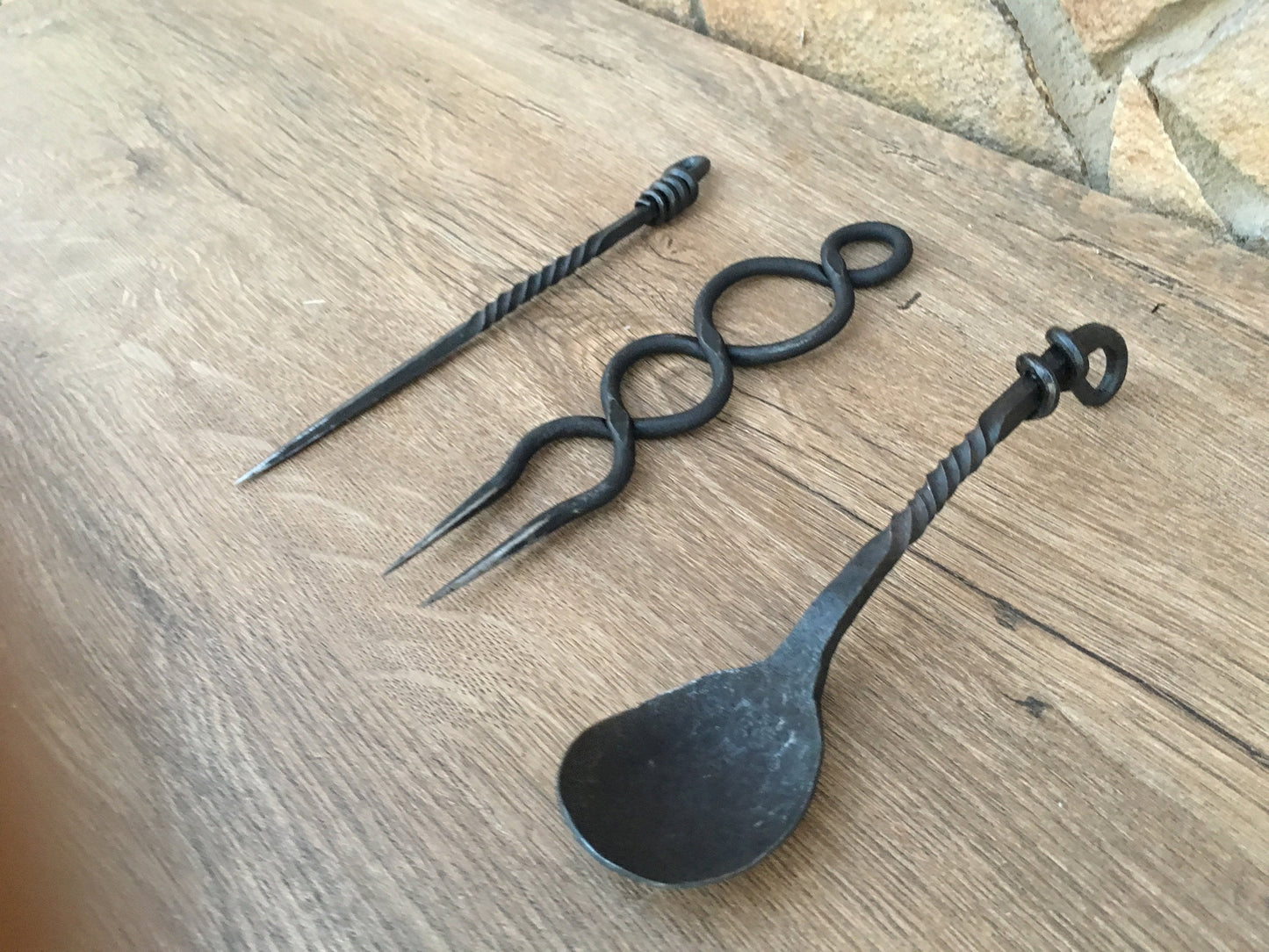 Viking cutlery, viking flatware, reenactment, medieval flatware, midcentury kitchen, medieval kitchen, midcentury flatware, medieval cutlery