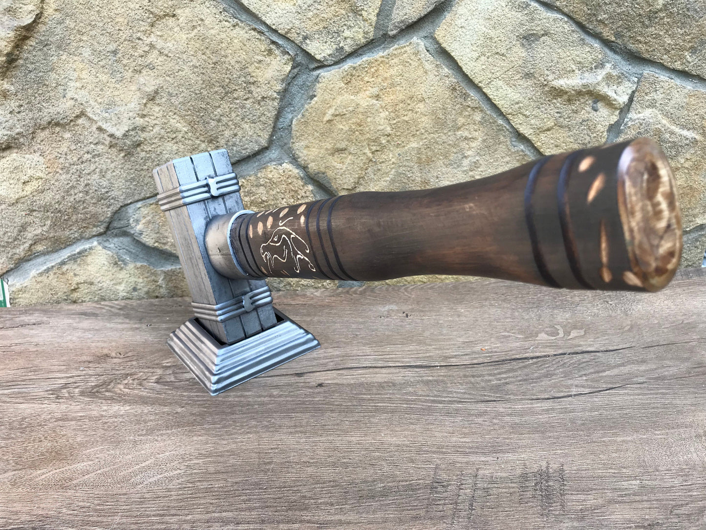 Hand forged hammer, viking axe, Thors hammer, decorative hammer, mjolnir, medieval hammer, mens gift, iron gift for him, viking hammer