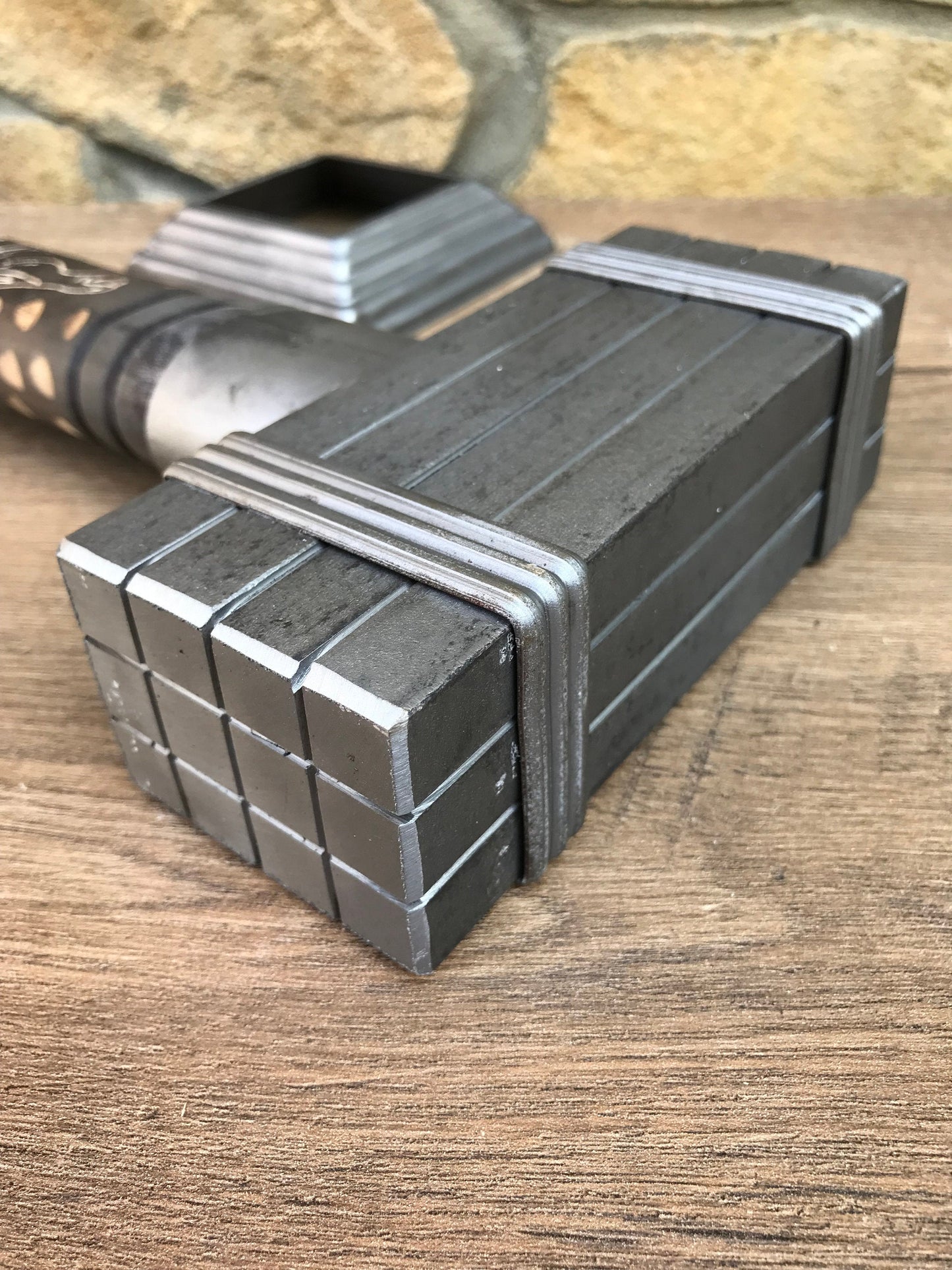 Hand forged hammer, viking axe, Thors hammer, decorative hammer, mjolnir, medieval hammer, mens gift, iron gift for him, viking hammer