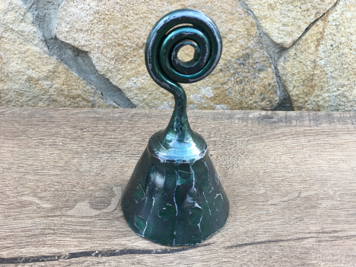 A set of 6 bells, iron bell, hand forged bell, wrought iron bell, handmade bell, hand crafted bell, metal bell, metal art, iron gifts, bell