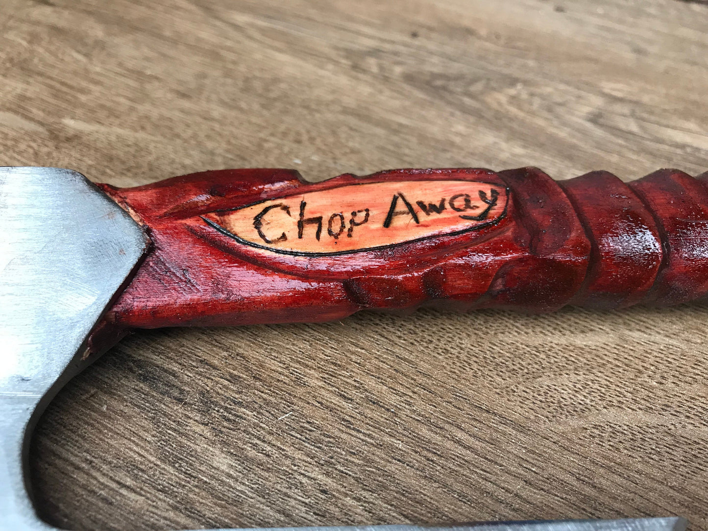 Viking axe, kitchen axe, kitchen hatchet, butchers axe, cutting board, medieval accessory, cookware, chef axe, chef gift, ancient accessory