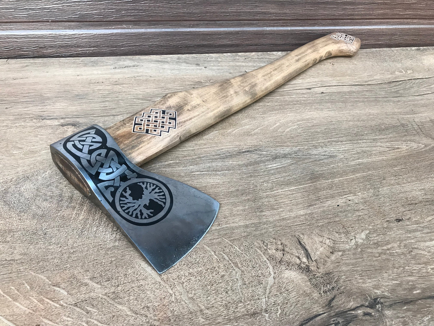 Viking axe, gift for men, gift for dad, gift for husband, axe, ax, tree of life, dads gift, medieval accessory, ancient accessory, mens gift