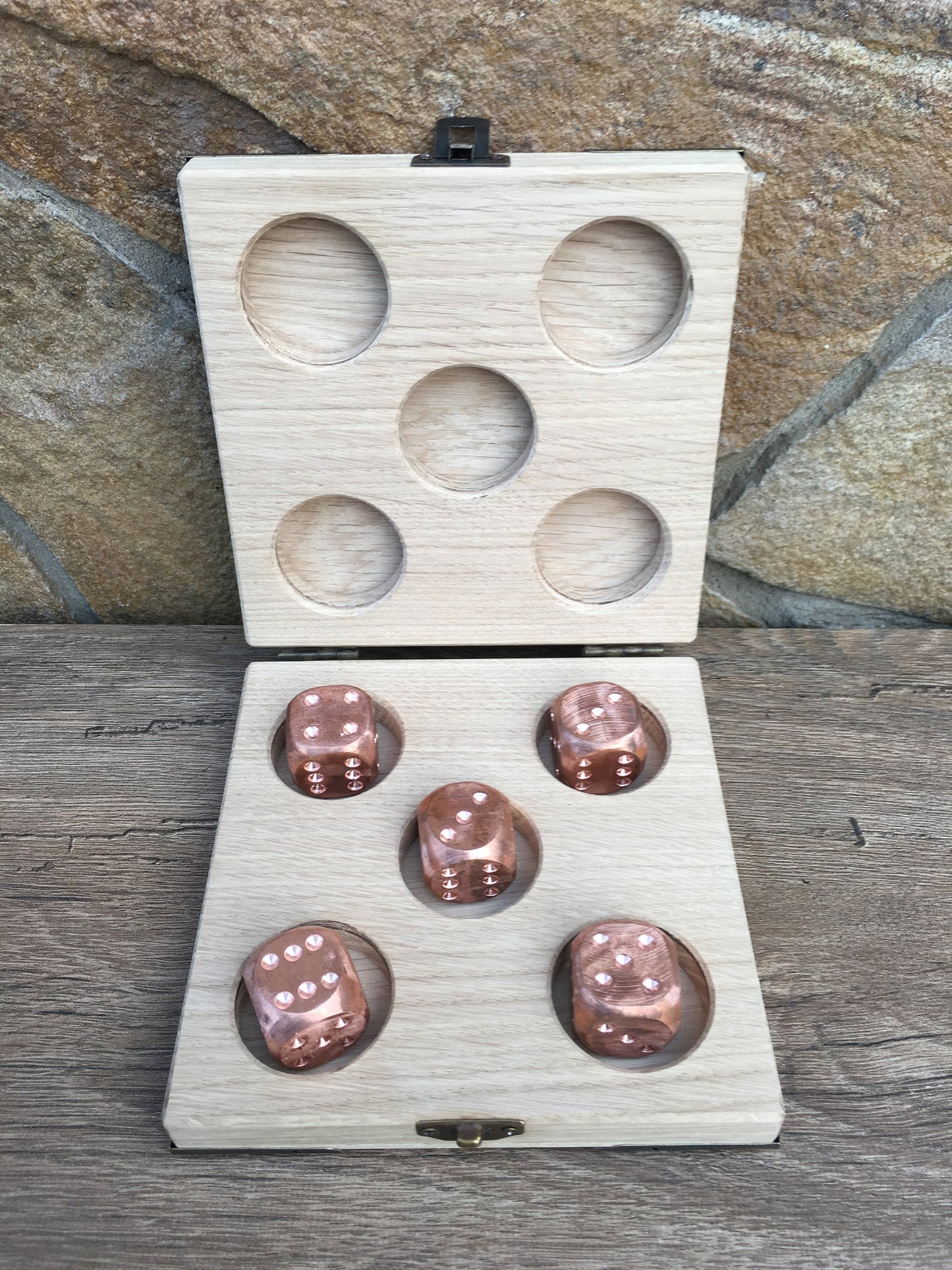 Yahtzee dice, yahtzee, yardzee, yardzee dice, copper dices, yahtzee game,yahtzee gift, copper wedding, copper anniversary gift, copper gifts