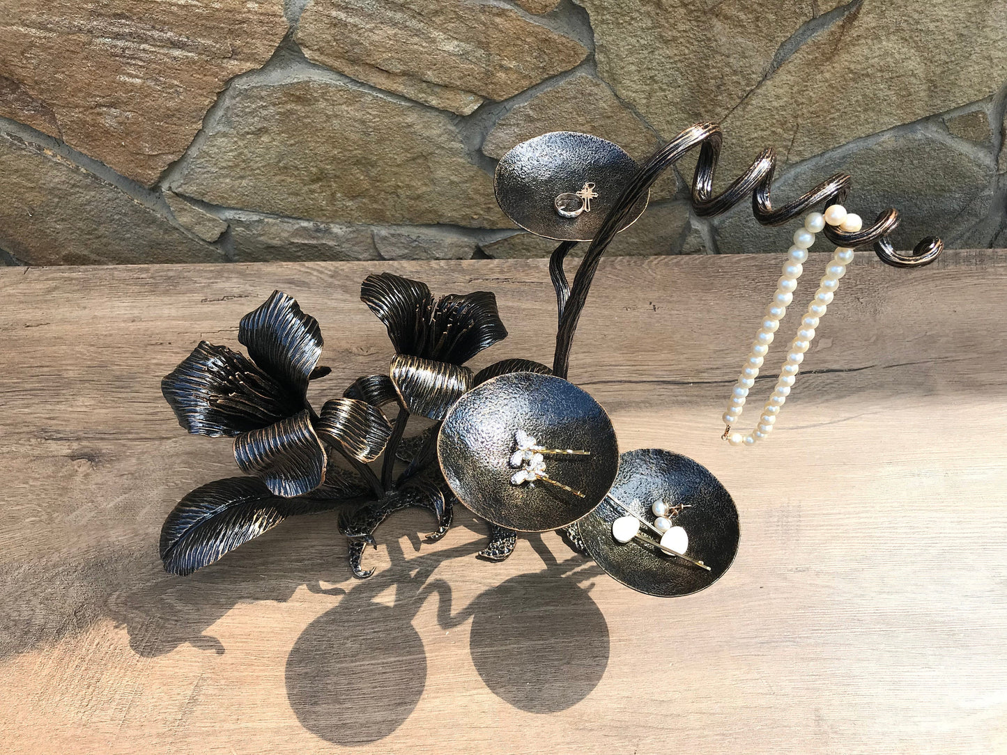 Jewelry organizer, jewelry stand, jewelry dish, jewelry holder, jewelry box, jewelry storage, bridesmaid gift, wedding gift, jewelry bowl