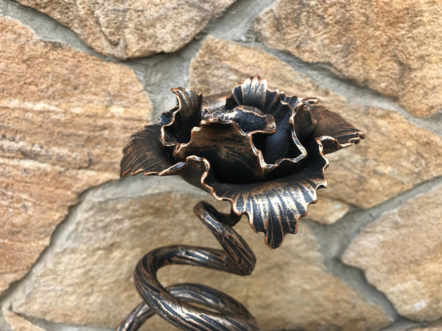 Candle holder, 6th anniversary, Christmas gift, birthday gift, candle stick holder,hand forged candle holder,candlestick holder,candle stand